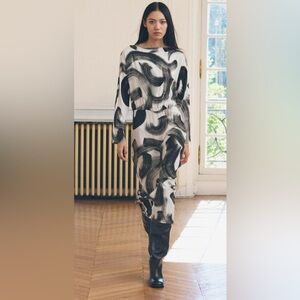 NWT ZARA PRINTED DRESS